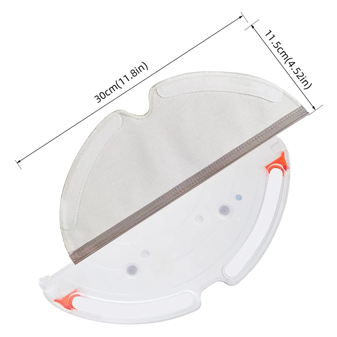 16 Pcs Accessories Kit for Xiaomi Roborock Q7 / Q7+ / Q7 Max/ Q7 Max+ Vacuum Cleaner Replacement Parts