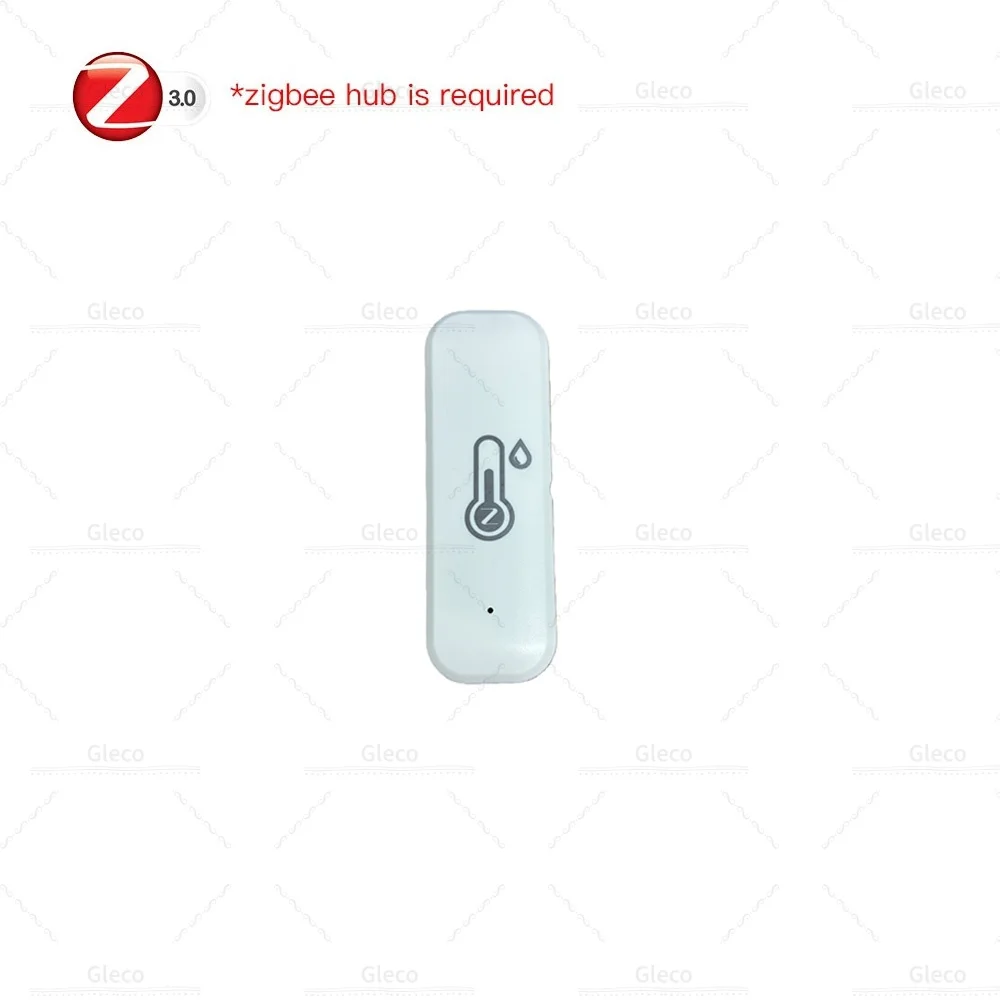 Tuya Zigbee Temperatur Und Feuchtigkeit Sensor Indoor Smart Home Hygrometer Batterie Powered Smart Leben APP Z2M Echtzeit Überwachung