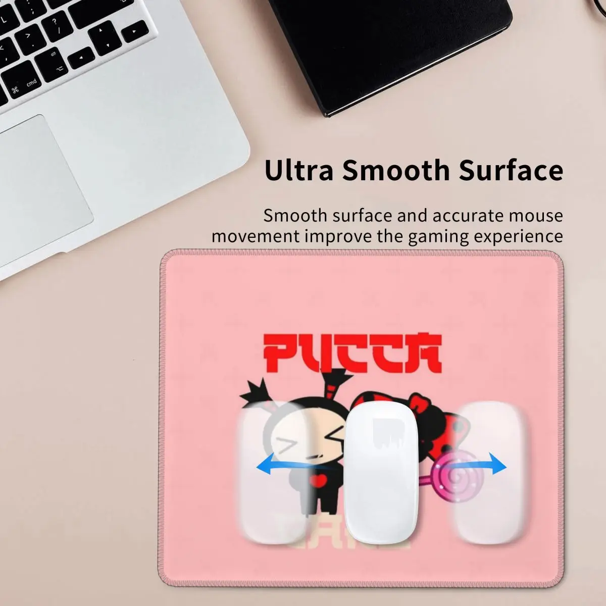 

Pucca And Garu1 Mouse Pad Computer Keyboard Mouse Mat Gaming Laptop Desk Mat Office Accessories Table Mats