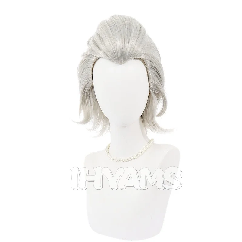 Anime Science Future Dr. Xeno Houston Wingfield Short Cosplay Wig Jarrow Doctor Wigs Scientist Halloween Party for Carnival
