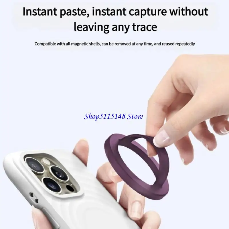حامل الهاتف المغناطيسي السيليكون F3MA 360 دوران مريح للسيليكون.