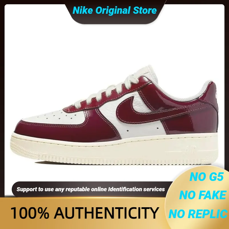 

Nike Air Force 1 Low Roman Empire Dark Beetroot Women's Sneakers shoes DQ8583-100 With Original Box