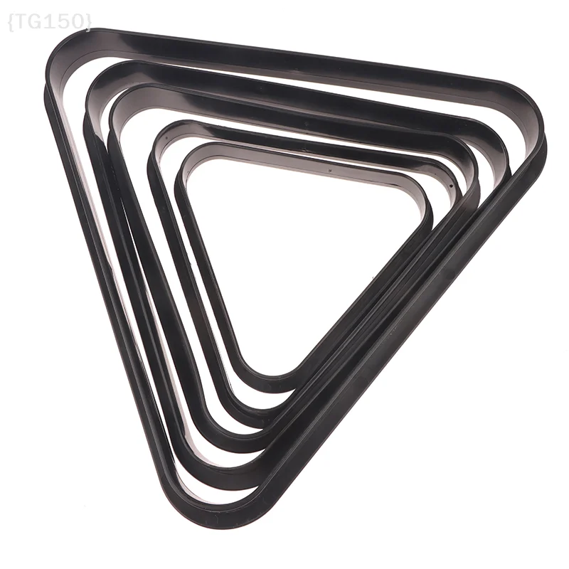 ชุดสามเหลี่ยมวางลูกสนุกเกอร์ 1 ชิ้น |   กรอบพลาสติก 5 ขนาด (25/32/38/44/52/57 มม.) สำหรับเกมโต๊ะพูล