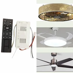 Accessori per ventilatori da soffitto ventilatore da soffitto miglioramento remoto della casa 6 impostazioni di velocità AC 110V-265V monitoraggio della batteria controllo efficace