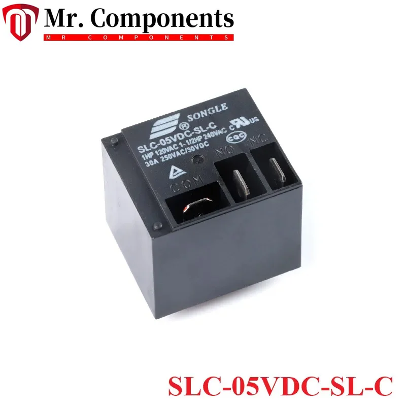 5PCS Relays DC 5V 12V 24V 30A SLC-05VDC-SL-C 5VDC SLC-12VDC-SL-C 12VDC SLC-24VDC-SL-C 24VDC 5Pin Power Converter Relais In stock