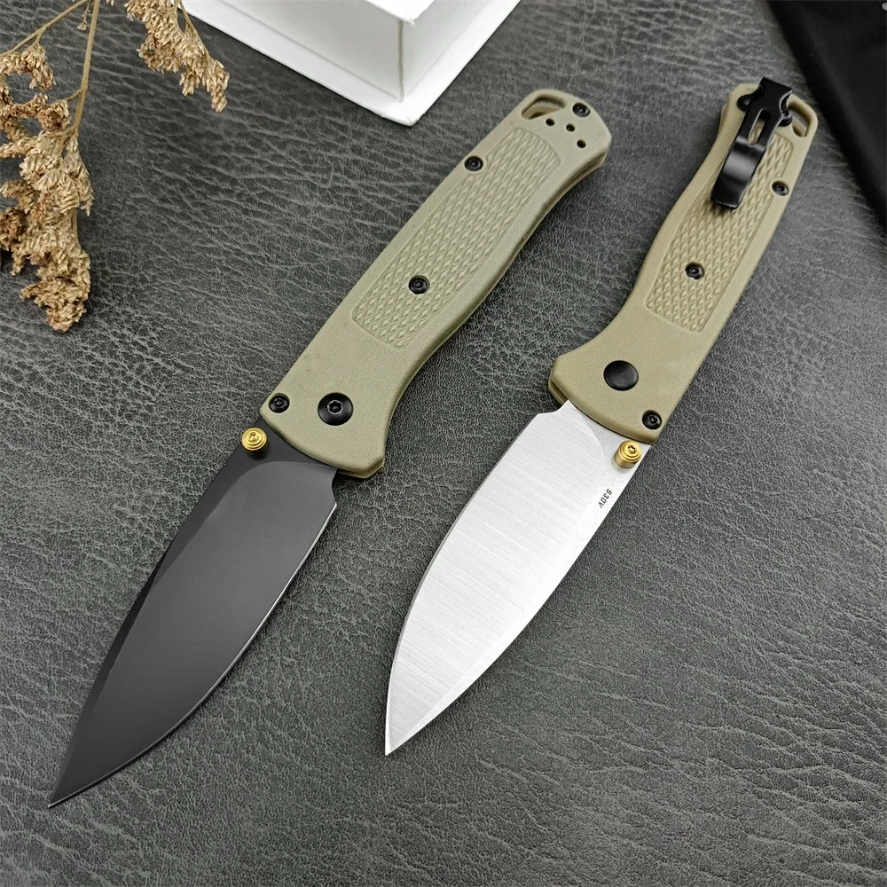 BM 535 Pocket Folding Knife CPM-20CV Blade Reinforced Nylon Fibers Handle High Quality Outdoor Camping Hiking EDC Tools