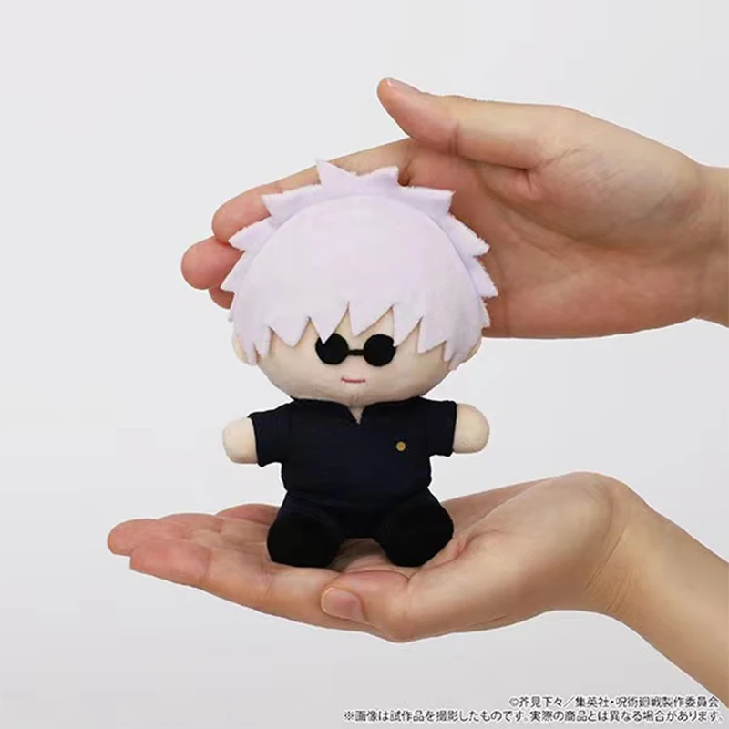 Jujutsu Kaisen Genuine MOVIC 10cm Doll Gojou Satoru Getou Suguru Joint Movable Plush Puppet Toys for Kids Adult Collectible Gift