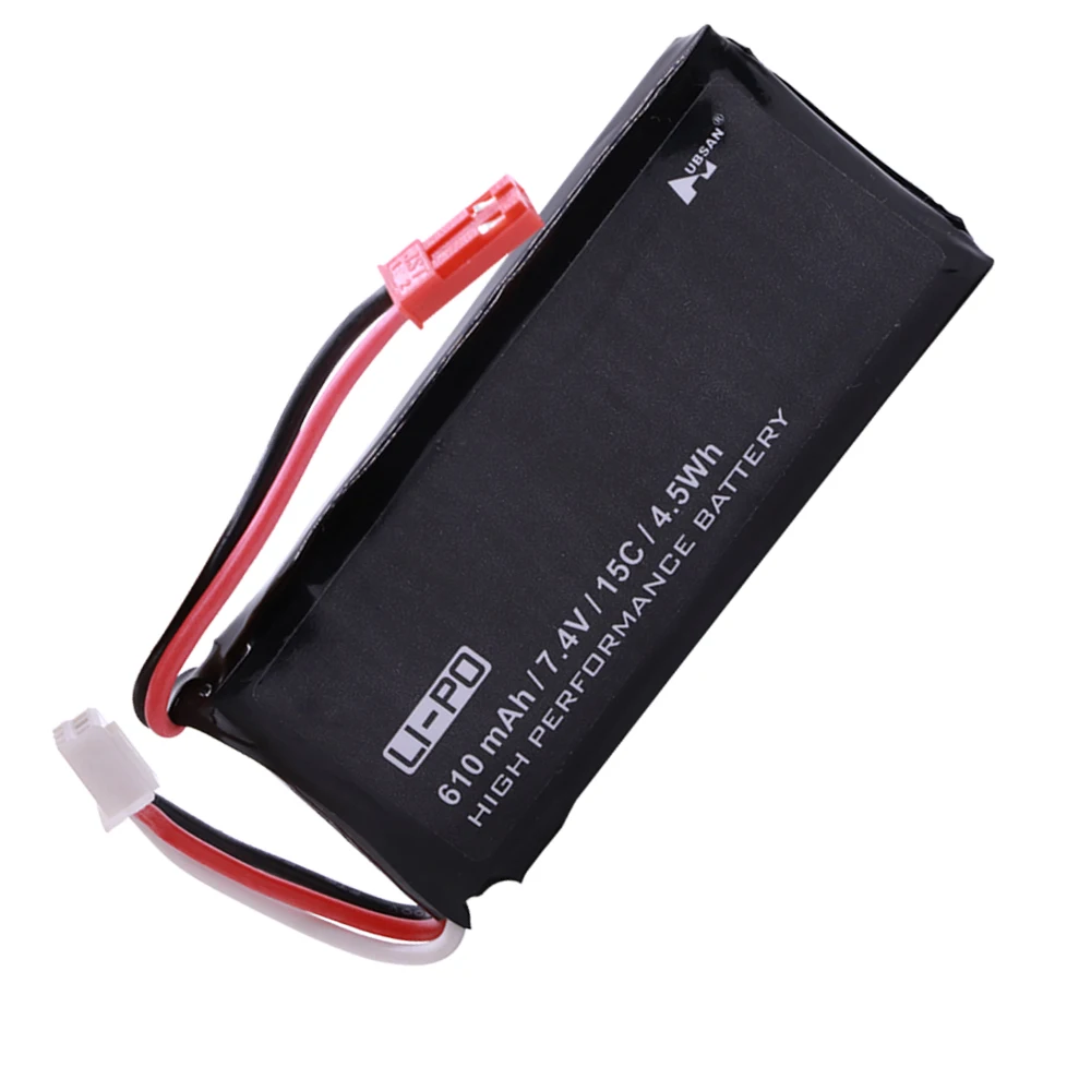 7.4V Batteria per Hubsan H502S H502E H216A RC Quadcopter Pezzi di Ricambio 7.4V 15C 610mAh Batteria Per RC giocattoli H502S H502E accessori
