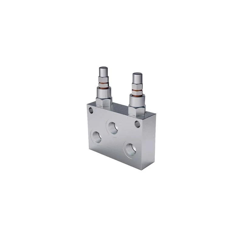 For two-way hydraulic relief valve two-way tubular buffer valve overload protection adjustable pressure