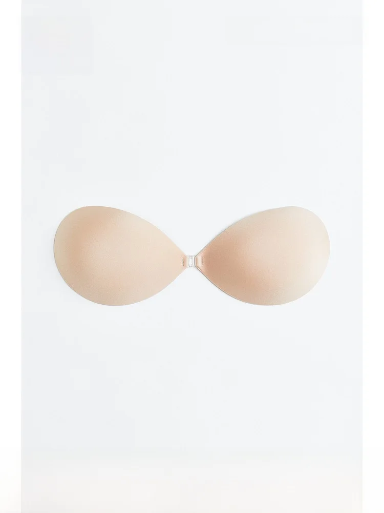 

H&M Women's Home Clothes Bra Summer Shoulderless Self-adhesive with Front Button Bra 0436083 No Strap Underwear for Young Women