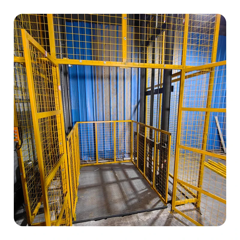 Custom Multi Level Cargo Lift Hydraulic Factory Goods Elevator for Pallet Loading Machinery and Material Transportation