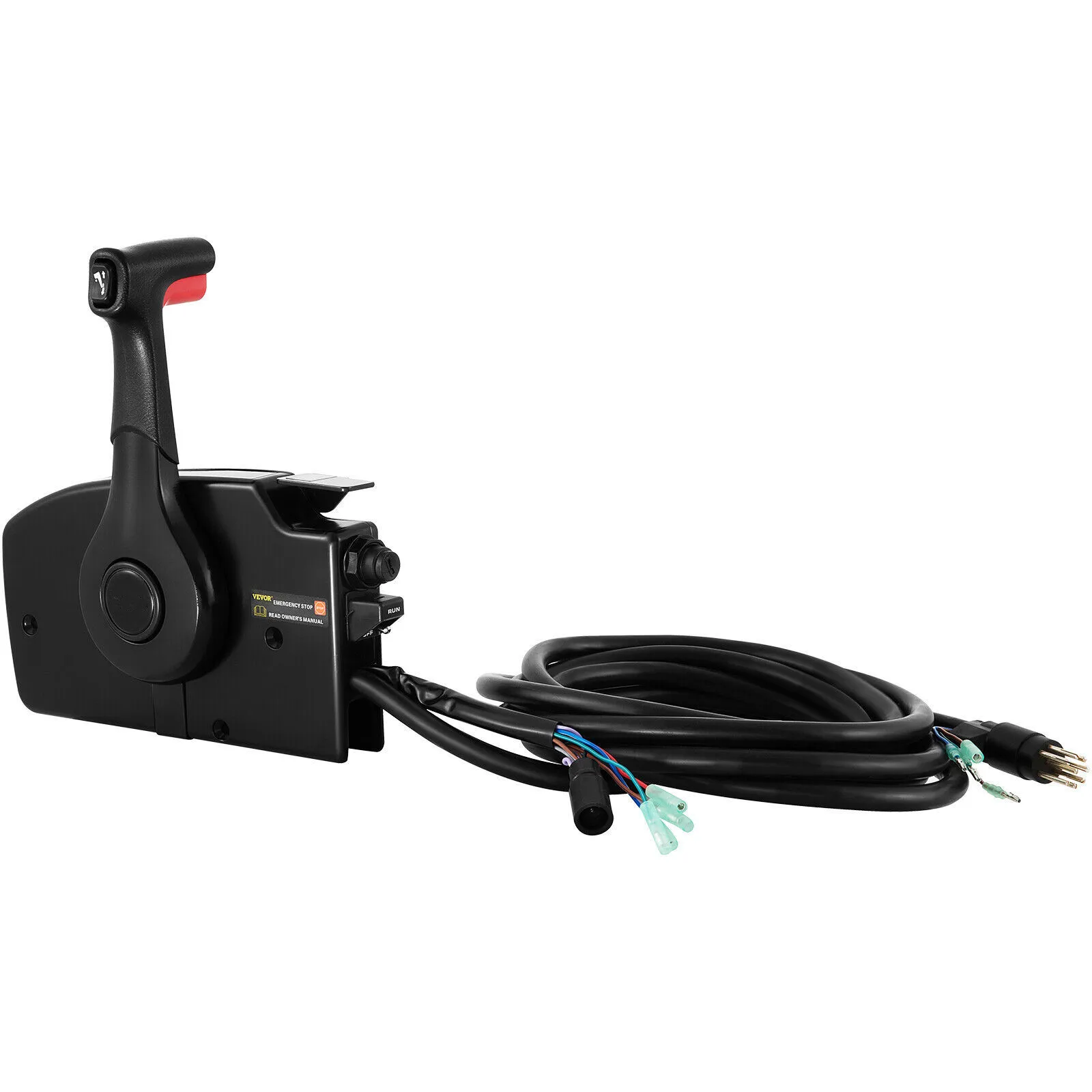 Mercury outboard side-mounted throttle control box 881170A15 pull throttle with 5M 8-core connection harness