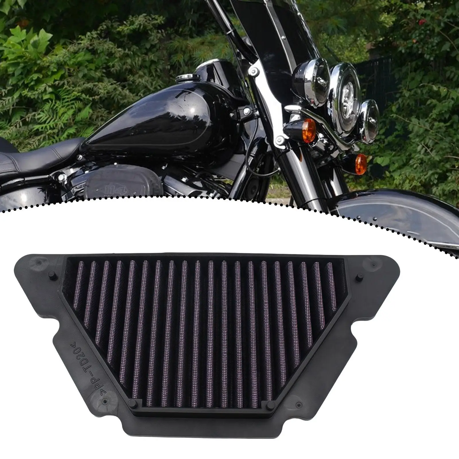 

Long Service Motorcycle Air Filter Cotton Plastic Replacement Part for Yamaha XJ6 600 2009-2015