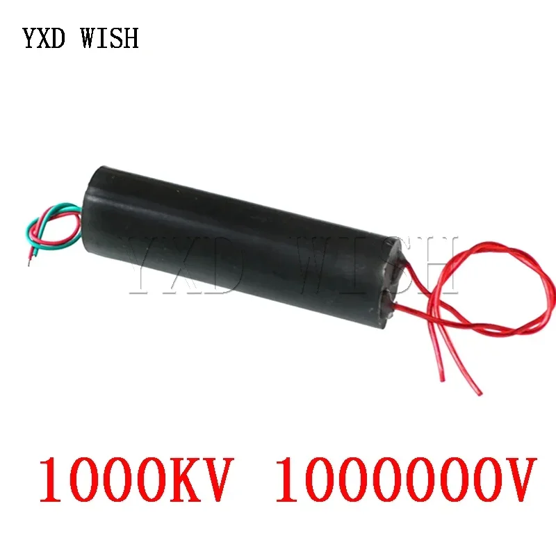 1000KV 1000000V Boost Step up High Voltage Pulse Inverter Arc Generator Ignition Coil Module DC 3-6V 1000 KV Boost Step-Up Power