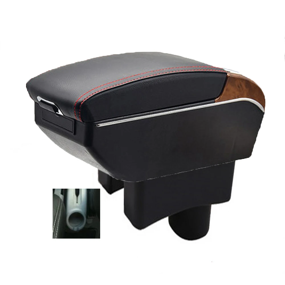 

Для Hyundai Accent Tegas 2, подлокотник, детали для модернизации, центральная консоль, специальное место для хранения, автомобильный подлокотник с USB