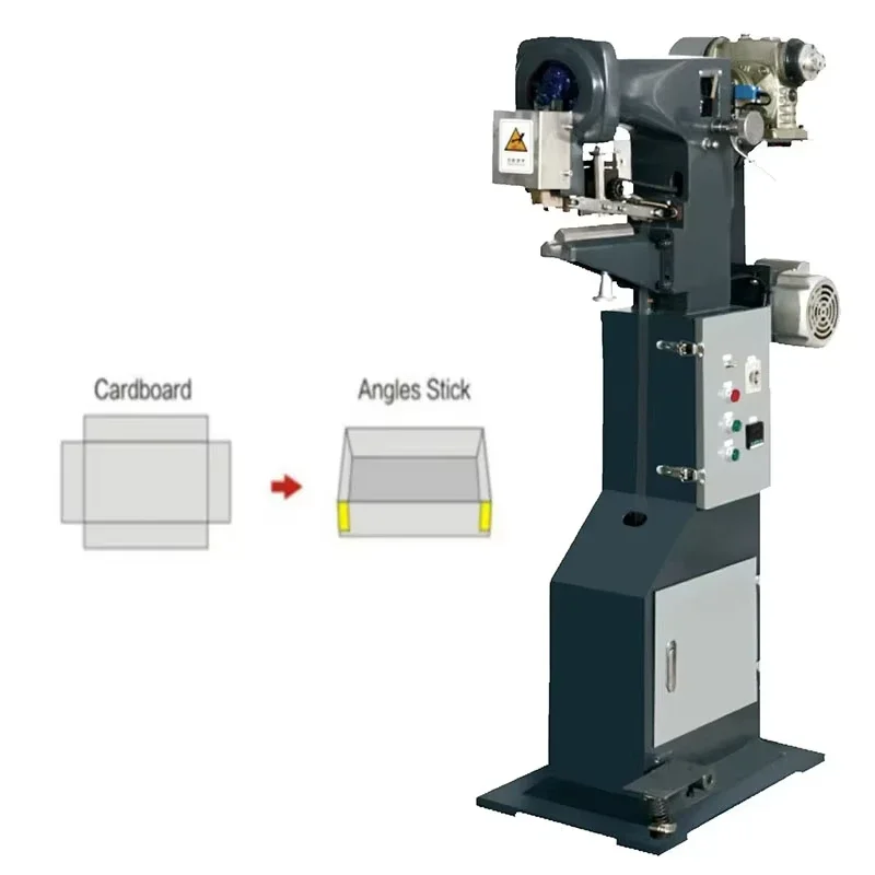 

Hotsale Manual Rigid Paper Box Corner Pasting Machine Rigid Paper Box Making Machine