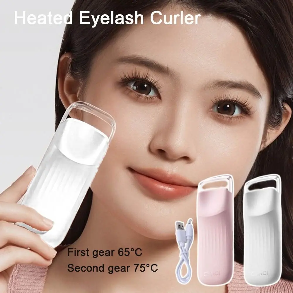

Makeup Tools Electric Eyelash Curler Fast Heating Long-lasting Heated Eyelash Curler Type-C Charging Transparent Window