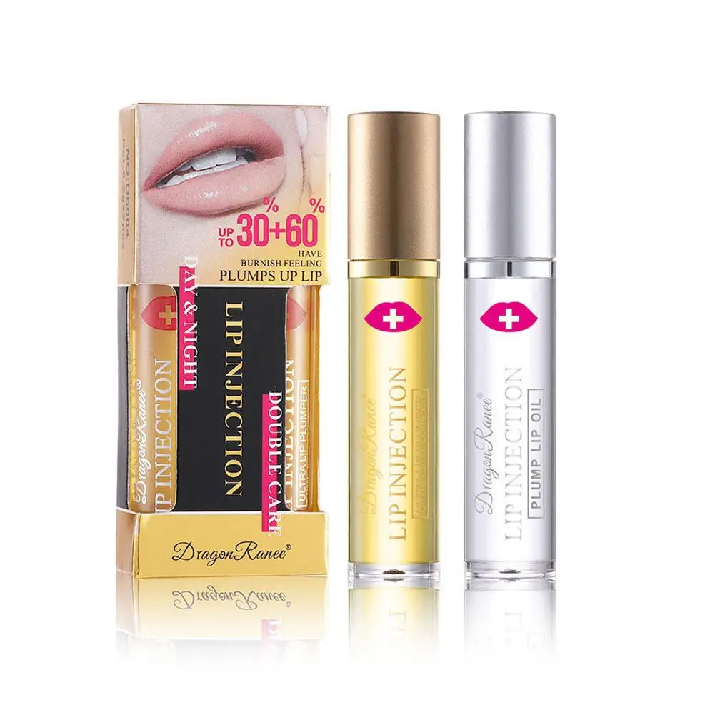 Instant Lip Enhancer Plumper Oil Extreme Volumising Lip Gloss Serum Nourish Anti-Wrinkle Moisturizing Sexy Lip Care Cosmetics