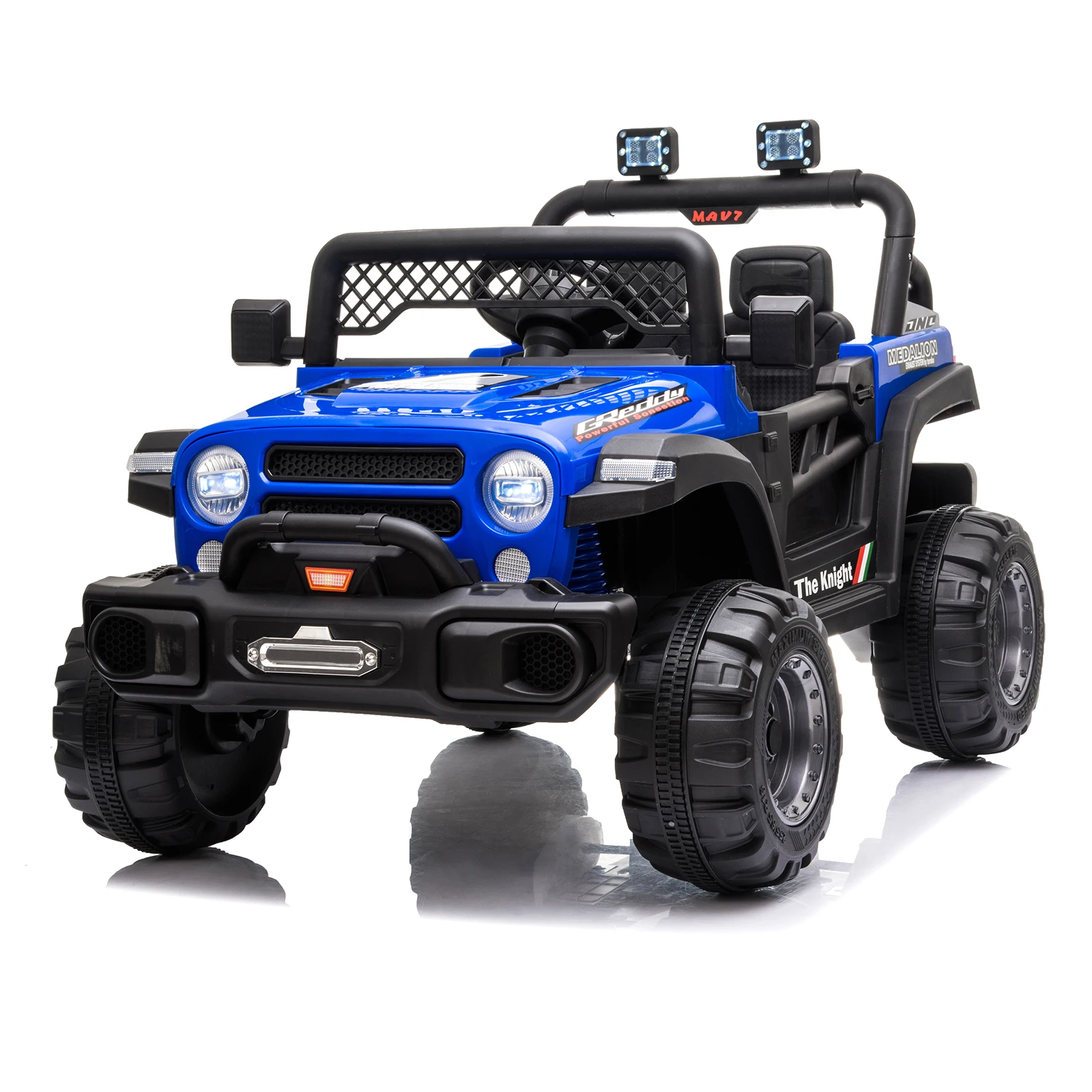 BBH-016 Dual Drive 12V 4.5A.h with 2.4G Remote Control off-road Vehicle Blue