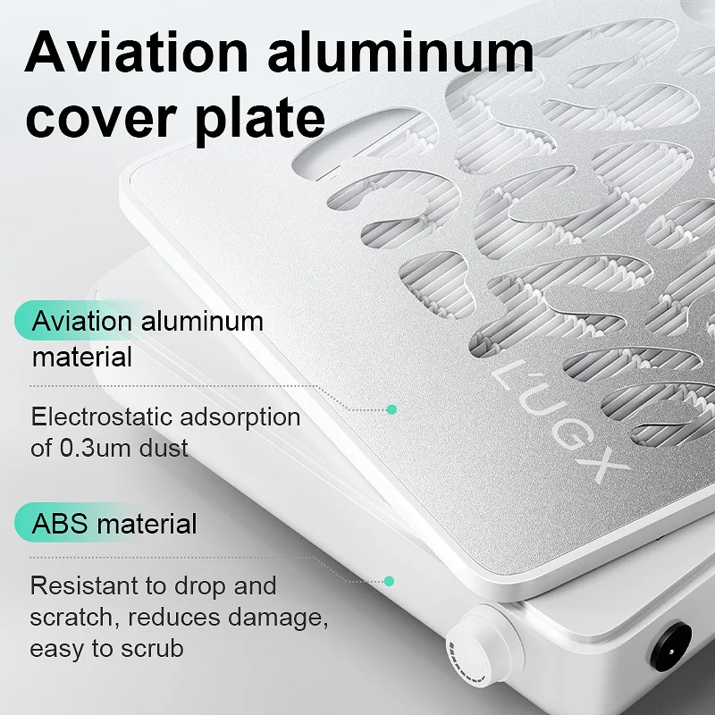 2025 أحدث فرش التوربينات مسمار مكنسة كهربائية مجمع الغبار متغير السرعة باستمرار معدات مانيكير