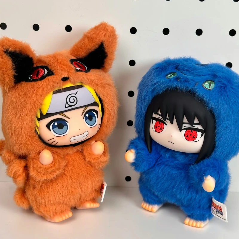 Nouveau EAKI Naruto boîte aveugle Shippuden série de fête Uzumaki en peluche Shippuden Original en peluche Figure ornement jouet Collection cadeau