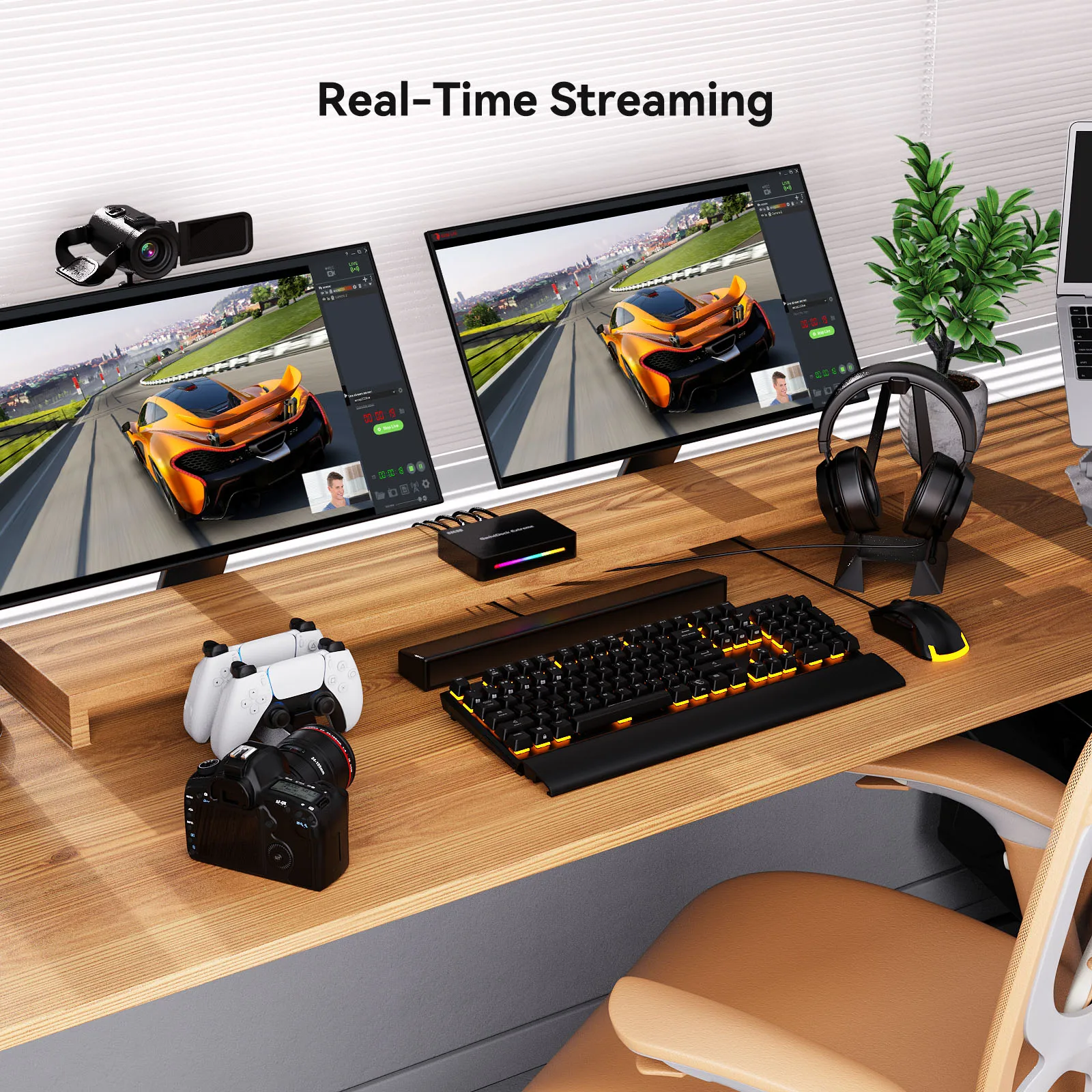 4K 60fps HDMI USB Video Capture Card HDR VRR RGB Gaming Live Streaming