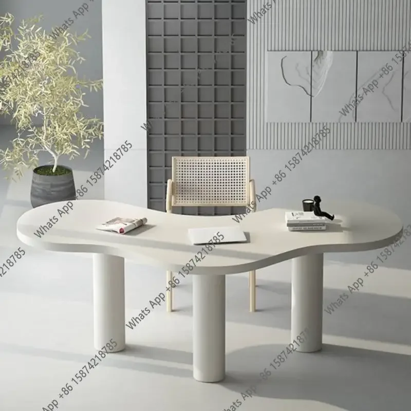 

X36 C /White Wood Executive Desk Luxury Manager Designer Large Table Executive Desk Work Conference Mesa De Escritorio Office Fu