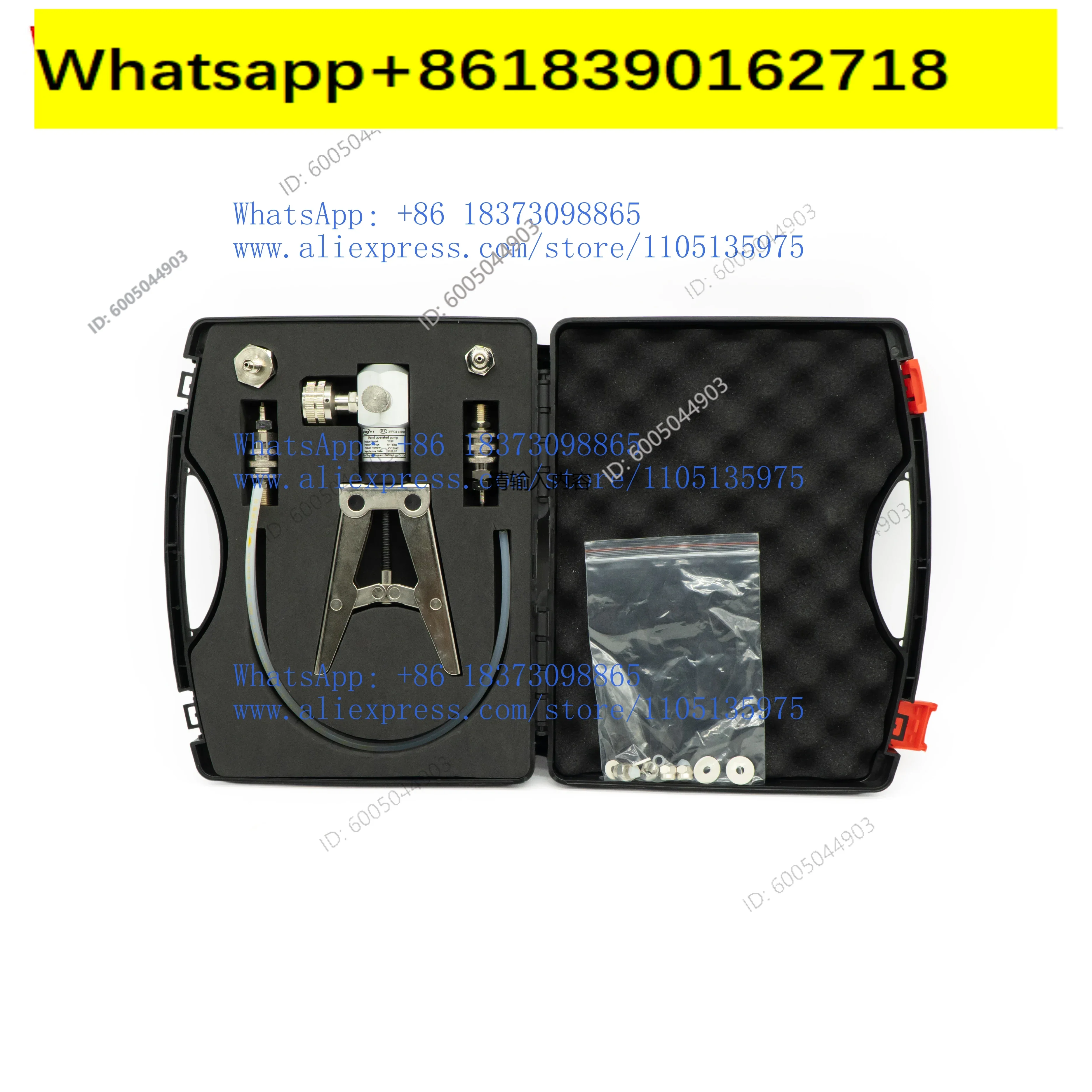 1.6Mpa manual pressure pump Y039 gas type manual pressure source pressure calibrator pump