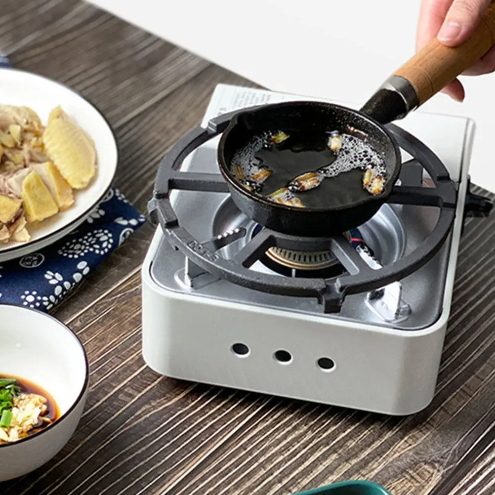 

Mini Cast Iron Skillet Non-Stick Small Frying Pan For Eggs Pancakes Steak Portable Kitchen Cookware Multi-Function