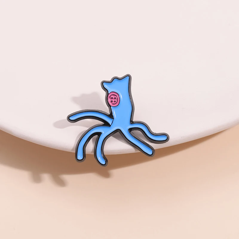 المخلوقات البحرية جمع المينا دبابيس البخاخ الحوت أسماك القرش قنديل البحر الحيوان بروش شارة التلبيب الجملة أصدقاء مجوهرات هدايا