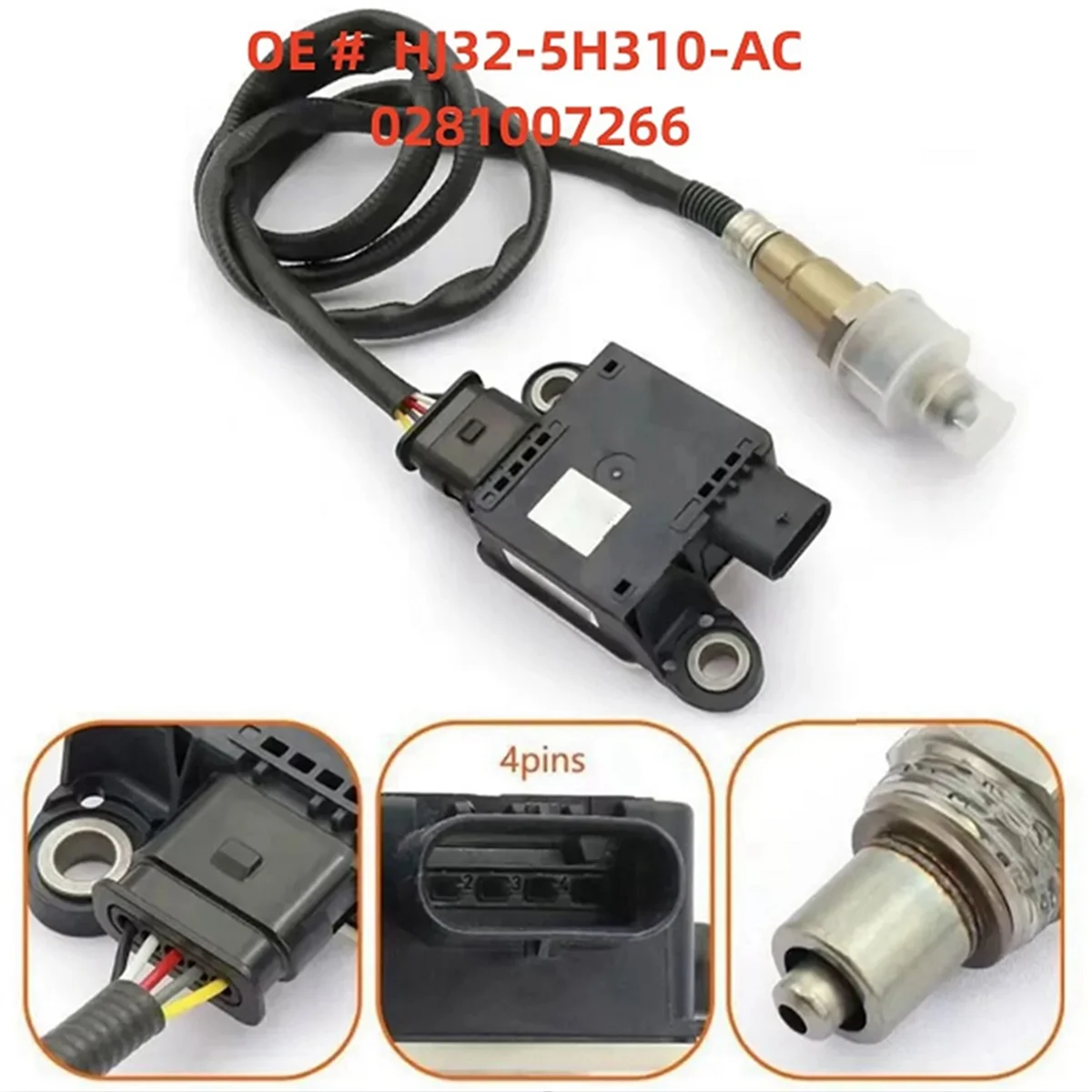 39265-2F530 0281008199 Exhaust PM Particle Matter Sensor for Hyundai SANTA FE 4 KIA SORENTO 3 2.0 2.2 CRDI D4HA D4HB