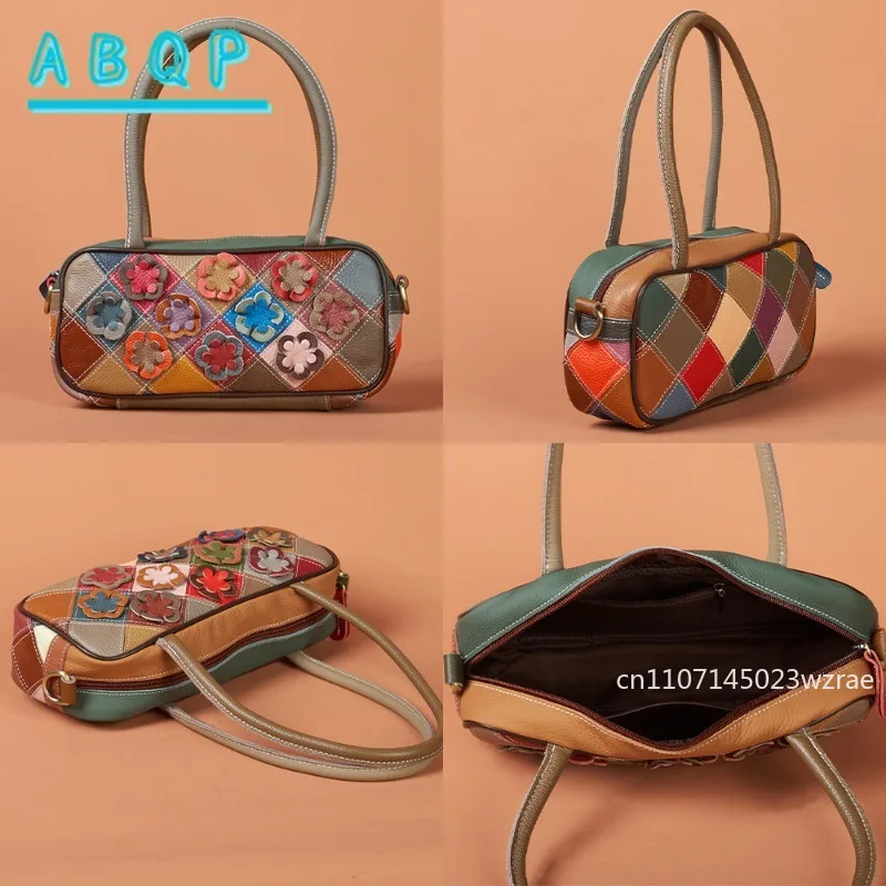 ABQP Neue frauen Schulter Tasche Blume Form Mode frauen Handtasche Große Kapazität Persönlichkeit Casual frauen Tasche Hohe qualität