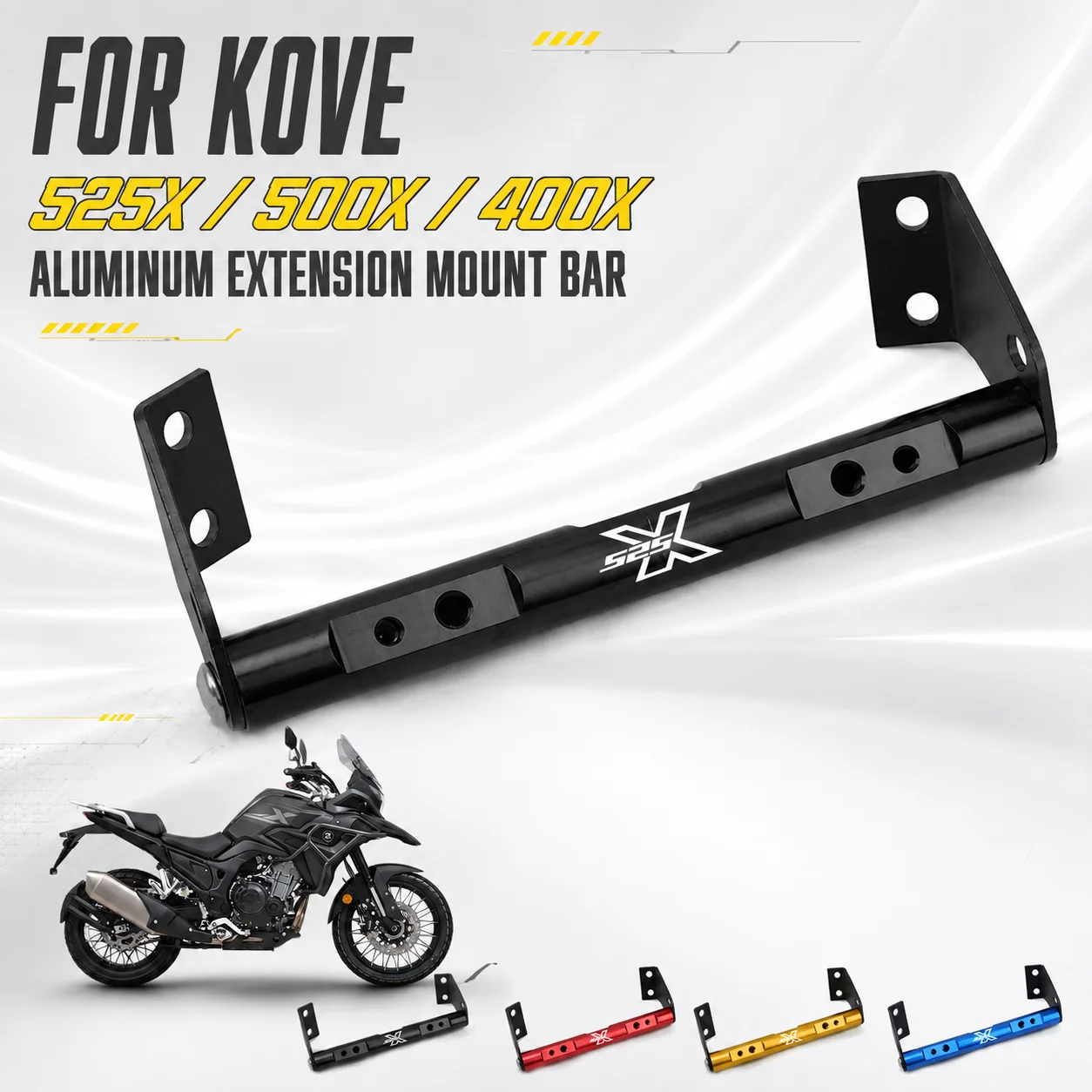 FOR KOVE 525X Motorcycle Modified Multifunctional Expand Bar, Cell Phone Navigation Mount Holder Accessories