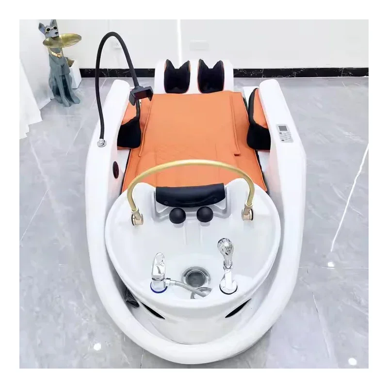 Salon Shampoo Chair Water Head Therapy Wider Intelligent Spa Massage    Head Spa Shampoo Bed