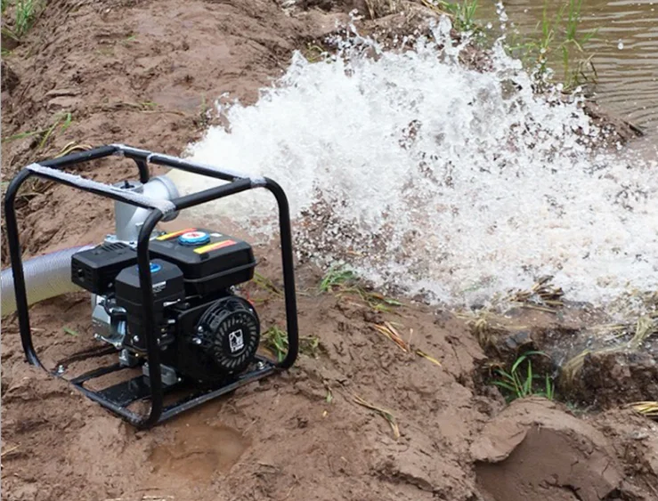2025년형 농업용 관개 휴대용 가솔린/디젤 엔진 고출력 자흡식 리코일 시동 원심 펌프