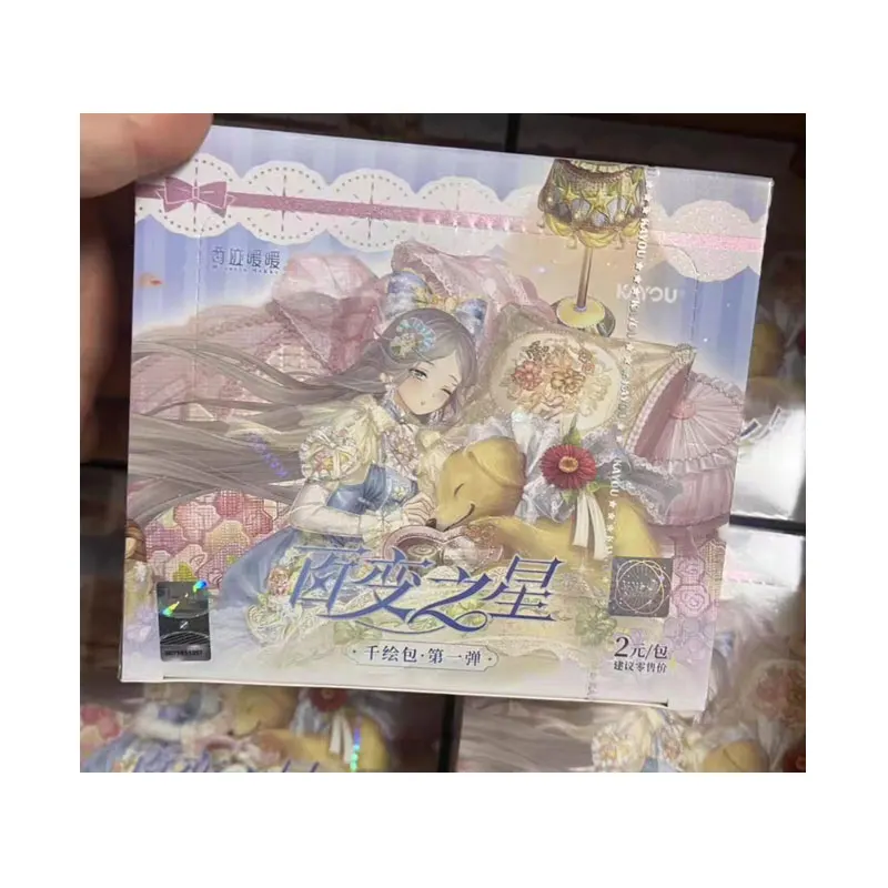 

KAYOU Miracle Nikki Kaleido Star Qian Hui Pack Series 1 GR Подлинная коллекционная карта аниме 4 сетки Альбом для карт Детский подарок на день рождения