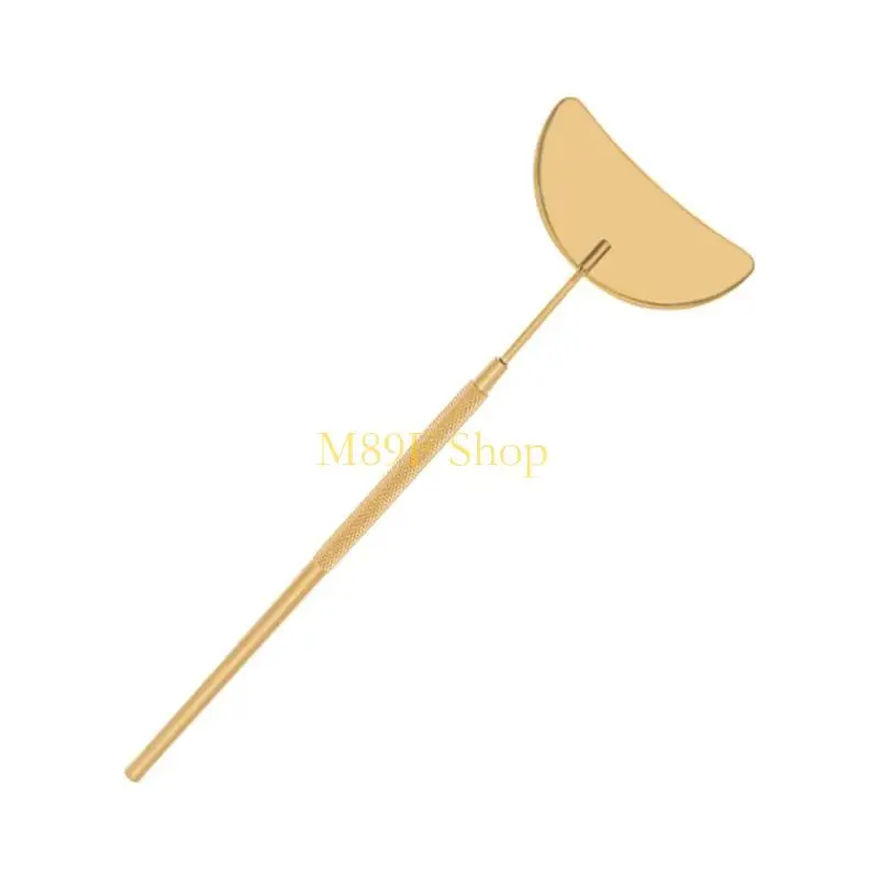 M89F espelho extensão cílios ergonômicos com maquiagem semicírculos para uso do salão