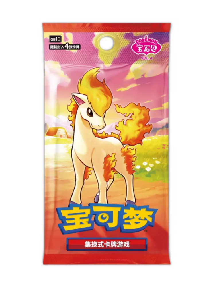 Nieuwe Verkoop Echte PKM PTCG Scarlet&Violet Gem Pack VOL.4 Serise Vereenvoudigde Chinese versie Booster Collection Speelgoed Verrassingskaarten - afbeelding 2