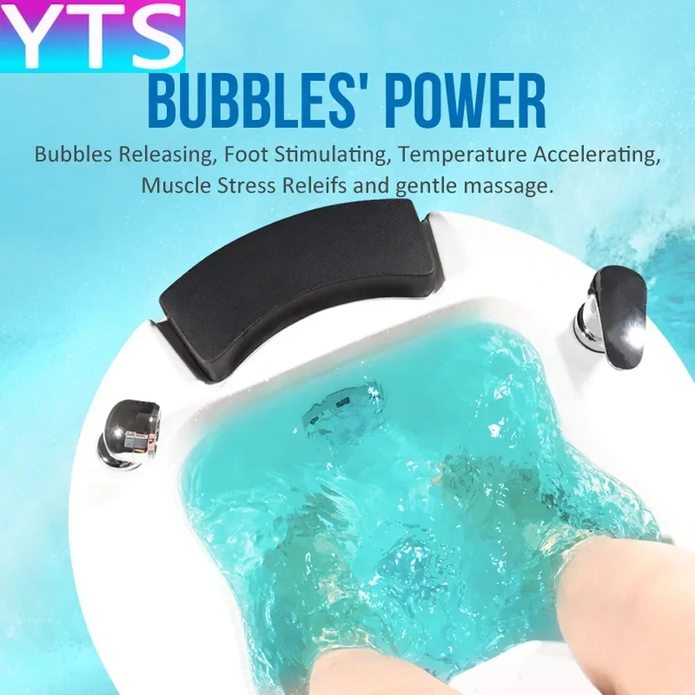 

Luxury Pedicure spa Tubs Magnetic Jet Massage Foot Bath Basin for Soaking Feet Acrylic feeting Soak Tub Bathtub Bowl