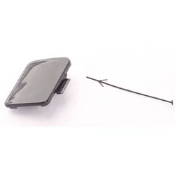 Zeroclearance 8E0 807 241 Front Bumper Tow Hook Cover Cap + Tie for Audi A4 B6 2002-2005 8E0807241