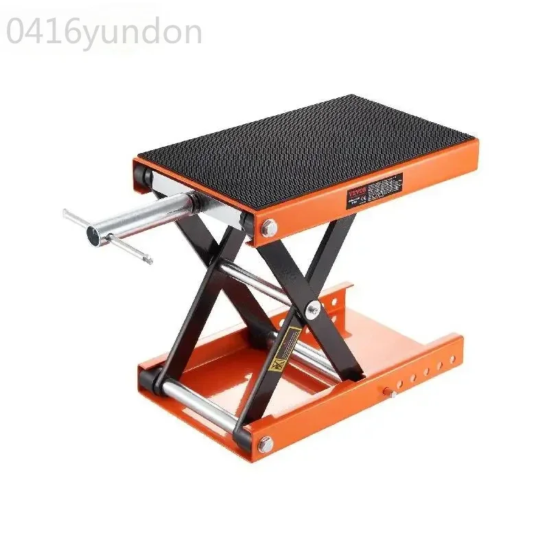 

VEVOR Motorcycle Lift 350/1100/1500 LBS Capacity Motorcycle Scissor Lift Jack with Wide Deck & Safety Pin for Bikes Motorcycles