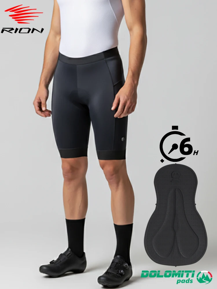 AliExpress RION Cycling Shorts Men Bike Tights Bicycle Clothes Pro Mountain Bike MTB Clothes Male High Density Dolomiti Pads 6H Team Outfit