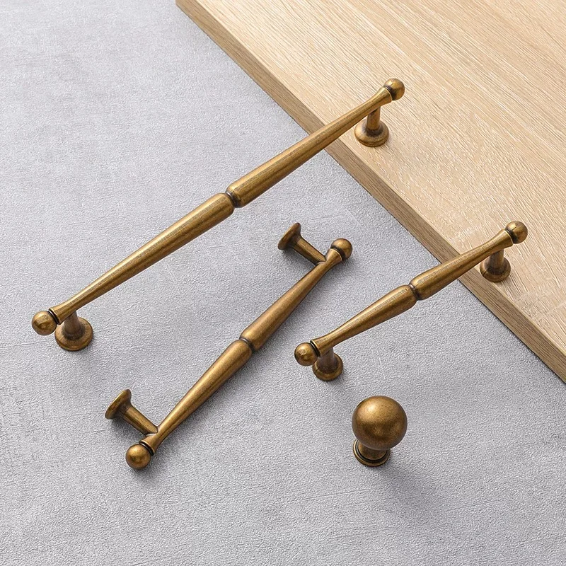 Antique Cabinet Handles Kitchen Cabinet Storage Handles Cupboard Pulls Drawer Knobs Retro Wardrobe Closet Pulls Furniture Handle