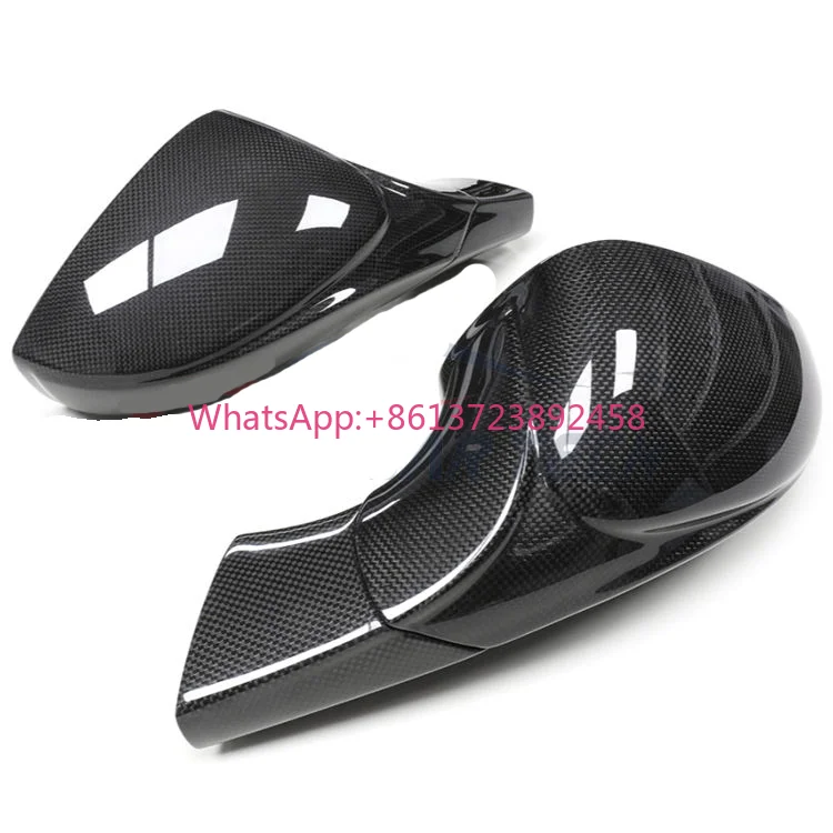 Dry Carbon Fiber Rearview Mirror Shell Sticker and Replacement for Ferrari 458 Cap Body Kit
