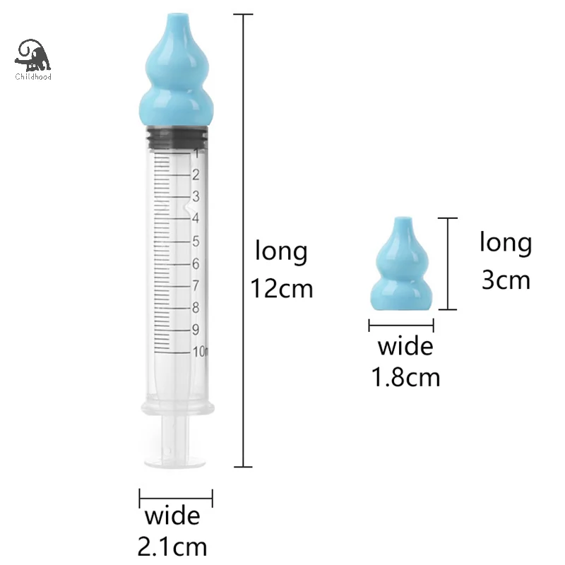 10ML Baby Nose Cleaner Syringe Nasal Aspirator Baby Nose Washing Rhinitis Nasal Washer Irrigator For Baby Care Tools