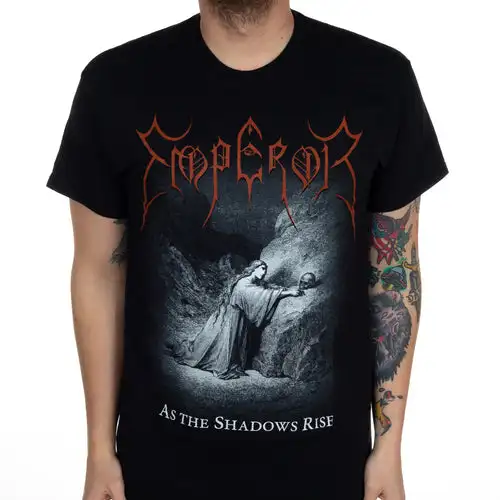 2026 Emperor Band Graphic Cotton Shirt Unisex Summer Short Sleeve Fashion Brand Tee Luxury Casual Vintage Tees