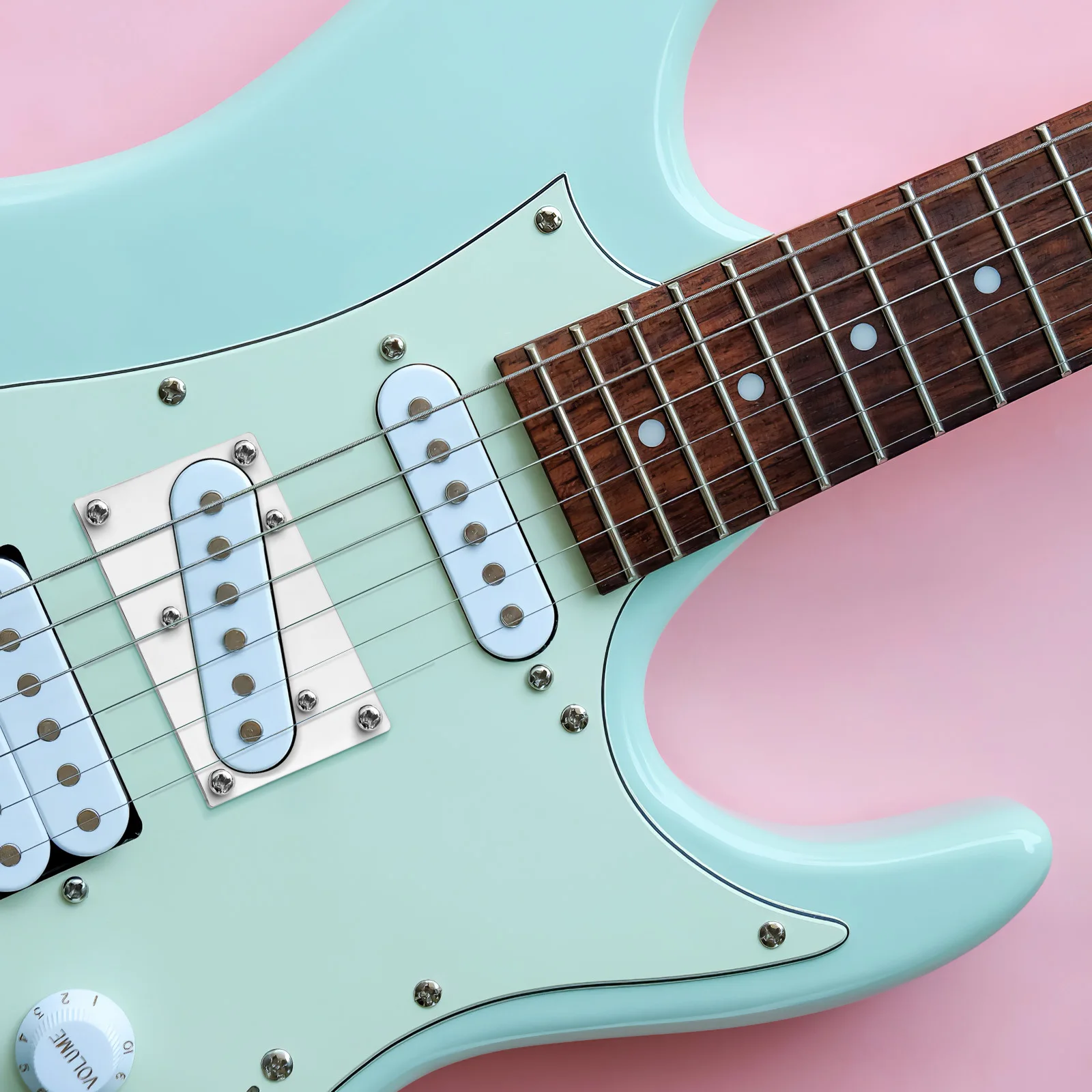 

Metal Pickup Ring Conversion Mounting Frame Replacement for Electric Guitar Single Coil Pickup Parts Guitar Accessories