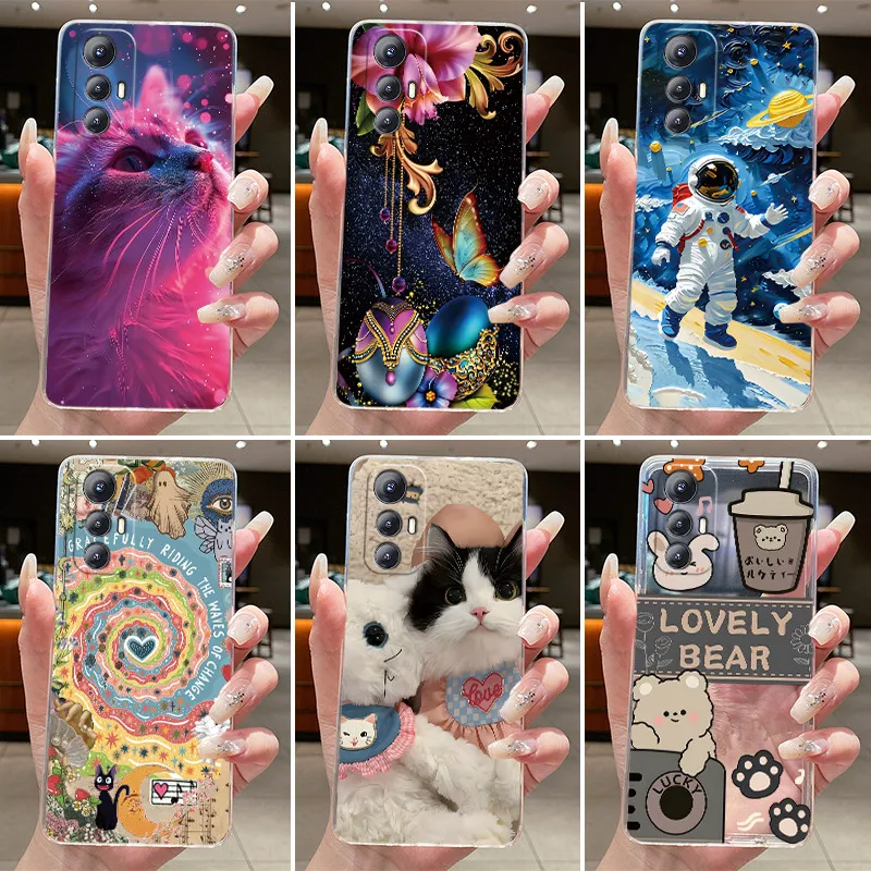 

Casing For Cubot Max 5 5G Case Aesthetic Cute Cat Astronaut Transparent Soft TPU Phone Case For Cubot Max5 Silicone Cover Shell