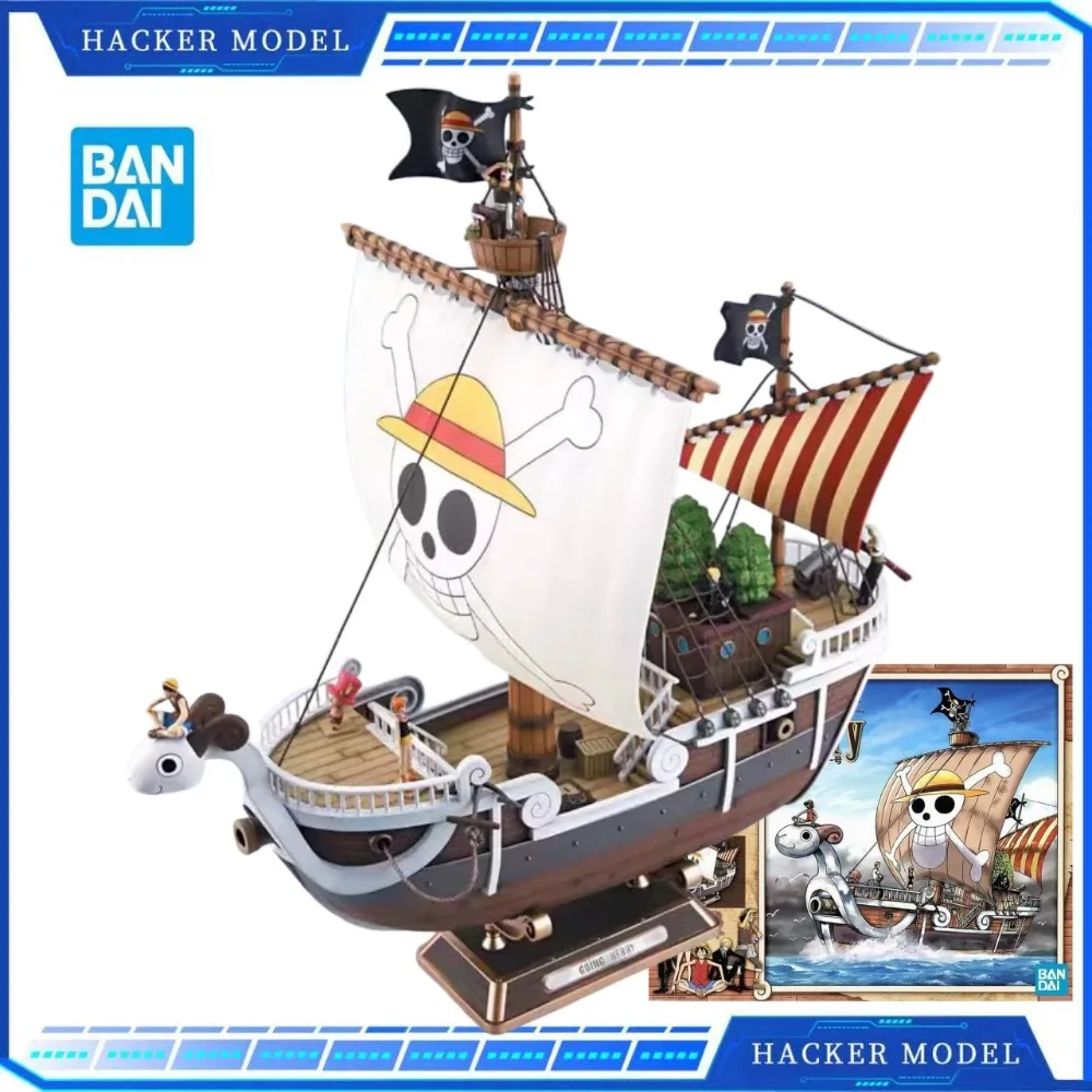 

Bandai One Piece ‌ Going Merry ‌ Модель парусника, аниме, экшн-фигурка, сборка робота, игрушка в подарок, детская игрушка-лодка, украшение в подарок