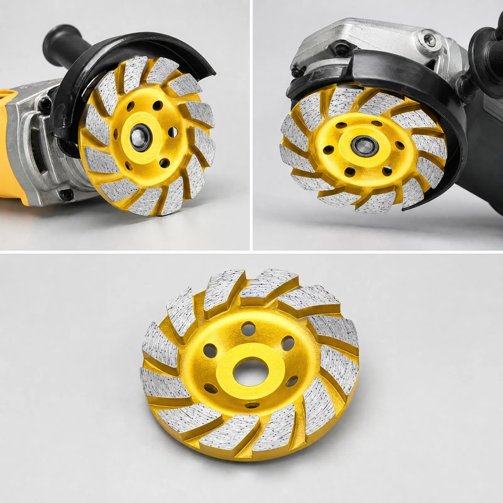Diamond Cup Wheel Grinding Disc 150mm for Hard Masonry Cement Surface Prep Renovation Projects